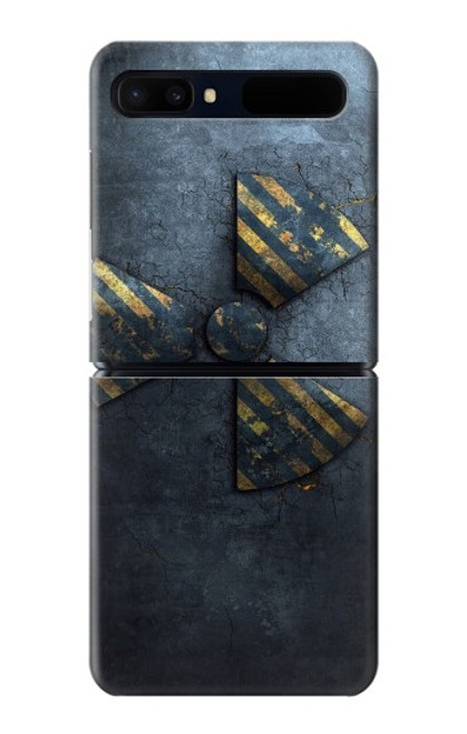 W3438 Danger Radioactive Hard Case For Samsung Galaxy Z Flip 5G