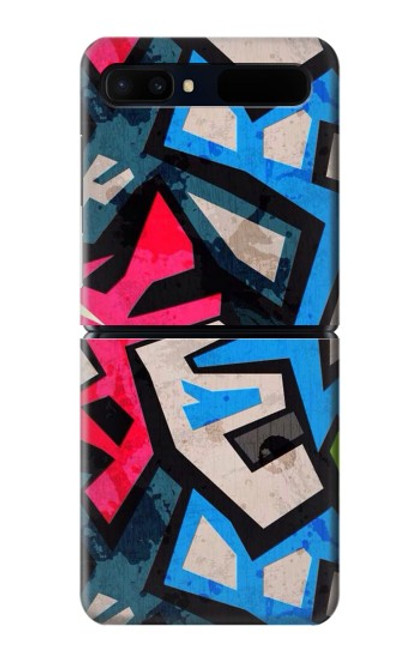 W3445 Graffiti Street Art Hard Case For Samsung Galaxy Z Flip 5G