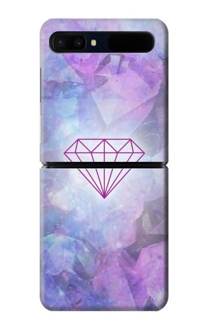 W3455 Diamond Hard Case For Samsung Galaxy Z Flip 5G