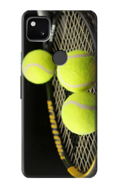W0072 Tennis Hard Case and Leather Flip Case For Google Pixel 4a