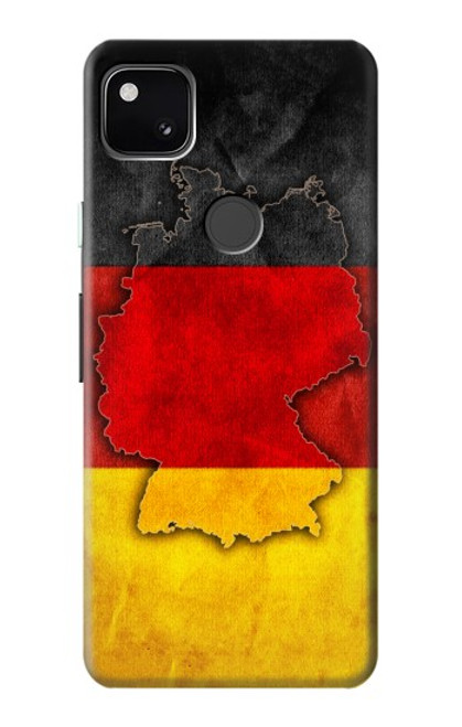 W2935 Germany Flag Map Hard Case and Leather Flip Case For Google Pixel 4a