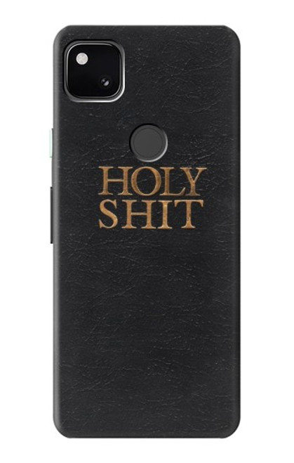 W3166 Funny Holy Shit Hard Case and Leather Flip Case For Google Pixel 4a