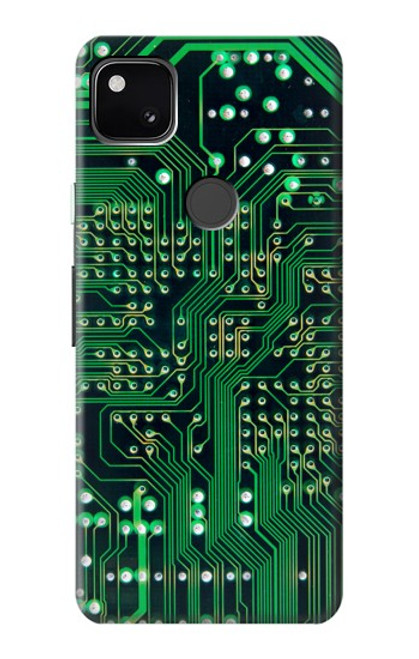 W3392 Electronics Board Circuit Graphic Hard Case and Leather Flip Case For Google Pixel 4a