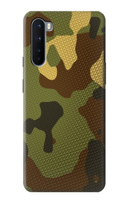 W1602 Camo Camouflage Graphic Printed Hard Case and Leather Flip Case For OnePlus Nord