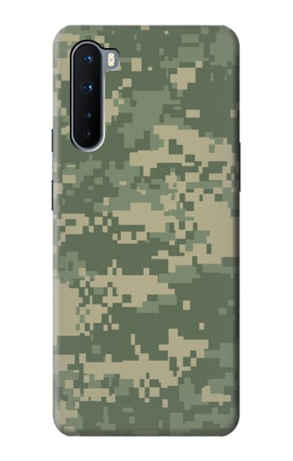 W2173 Digital Camo Camouflage Graphic Printed Hard Case and Leather Flip Case For OnePlus Nord