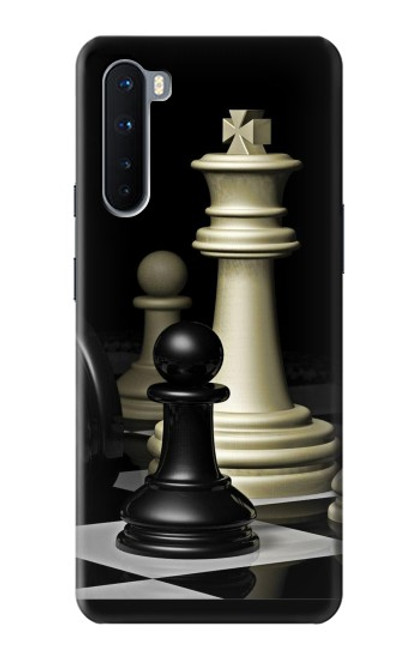 W2262 Chess King Hard Case and Leather Flip Case For OnePlus Nord