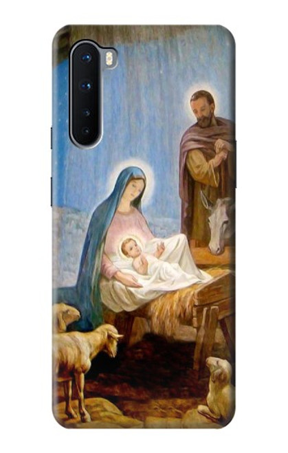 W2276 The Nativity Hard Case and Leather Flip Case For OnePlus Nord