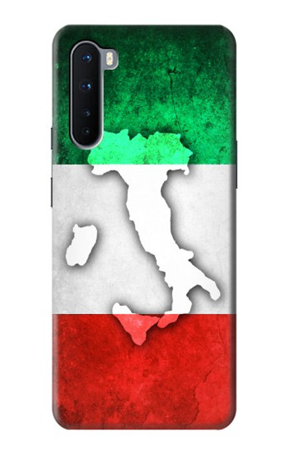 W2338 Italy Flag Hard Case and Leather Flip Case For OnePlus Nord