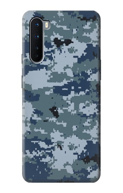 W2346 Navy Camo Camouflage Graphic Hard Case and Leather Flip Case For OnePlus Nord