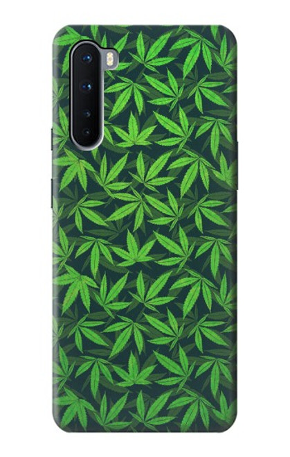 W2666 Marijuana Pattern Hard Case and Leather Flip Case For OnePlus Nord