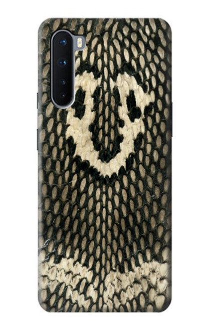 W2711 King Cobra Snake Skin Graphic Printed Hard Case and Leather Flip Case For OnePlus Nord