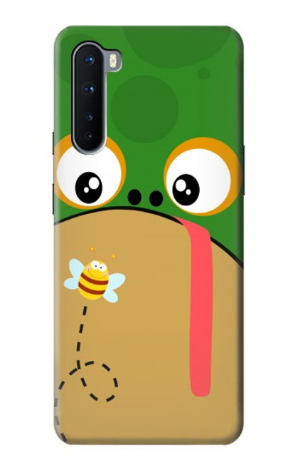 W2765 Frog Bee Cute Cartoon Hard Case and Leather Flip Case For OnePlus Nord