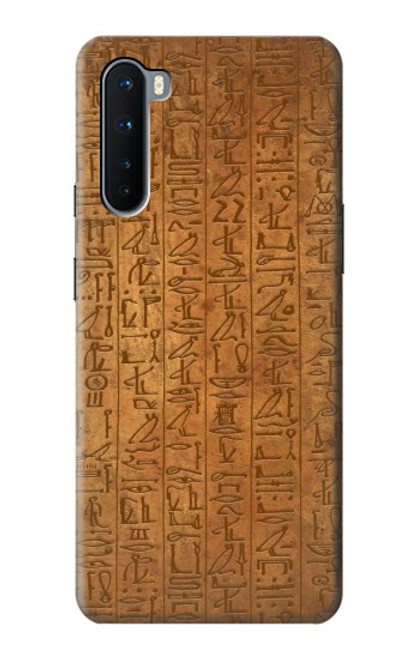 W2805 Egyptian Hierogylphics Papyrus of Ani Hard Case and Leather Flip Case For OnePlus Nord