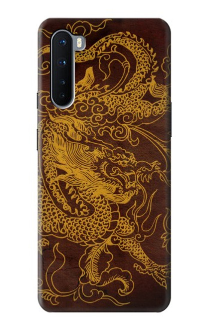 W2911 Chinese Dragon Hard Case and Leather Flip Case For OnePlus Nord