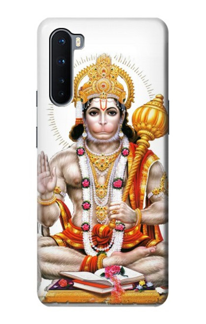 W3186 Lord Hanuman Chalisa Hindi Hindu Hard Case and Leather Flip Case For OnePlus Nord