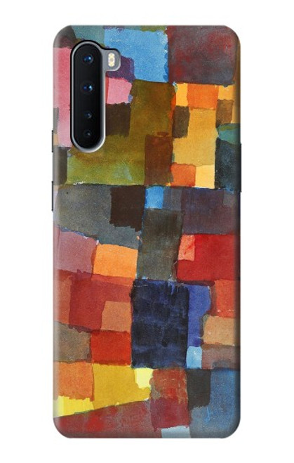 W3341 Paul Klee Raumarchitekturen Hard Case and Leather Flip Case For OnePlus Nord