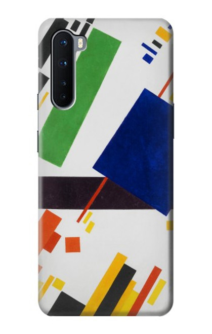 W3343 Kazimir Malevich Suprematist Composition Hard Case and Leather Flip Case For OnePlus Nord