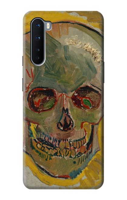 W3359 Vincent Van Gogh Skull Hard Case and Leather Flip Case For OnePlus Nord