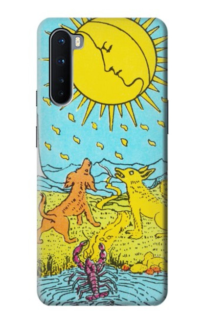 W3435 Tarot Card Moon Hard Case and Leather Flip Case For OnePlus Nord