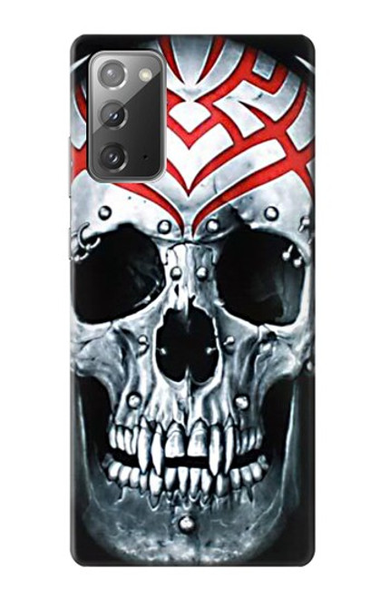 W0223 Vampire Skull Tattoo Hard Case and Leather Flip Case For Samsung Galaxy Note 20