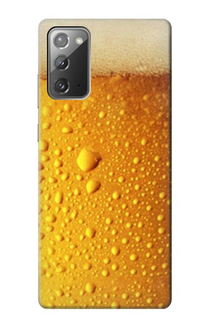 W0328 Beer Glass Hard Case and Leather Flip Case For Samsung Galaxy Note 20