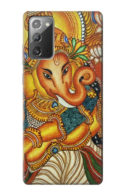 W0440 Hindu God Ganesha Hard Case and Leather Flip Case For Samsung Galaxy Note 20