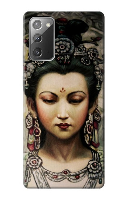 W0681 Guan Yin Hard Case and Leather Flip Case For Samsung Galaxy Note 20