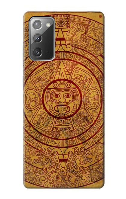 W0692 Mayan Calendar Hard Case and Leather Flip Case For Samsung Galaxy Note 20