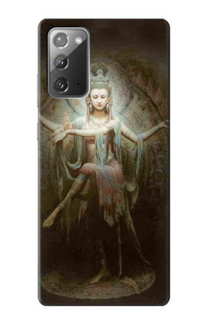 W0787 Guan Yin Hard Case and Leather Flip Case For Samsung Galaxy Note 20