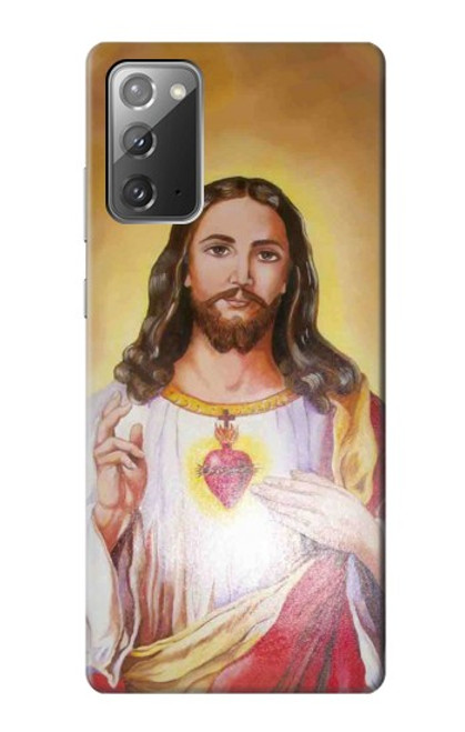 W0798 Jesus Hard Case and Leather Flip Case For Samsung Galaxy Note 20