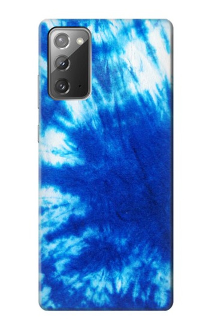 W1869 Tie Dye Blue Hard Case and Leather Flip Case For Samsung Galaxy Note 20