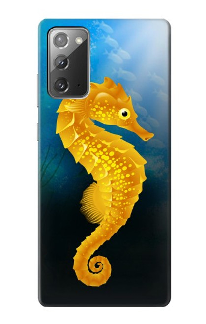 W2444 Seahorse Underwater World Hard Case and Leather Flip Case For Samsung Galaxy Note 20