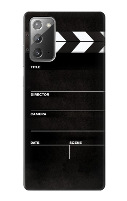 W2479 Director Clapboard Hard Case and Leather Flip Case For Samsung Galaxy Note 20