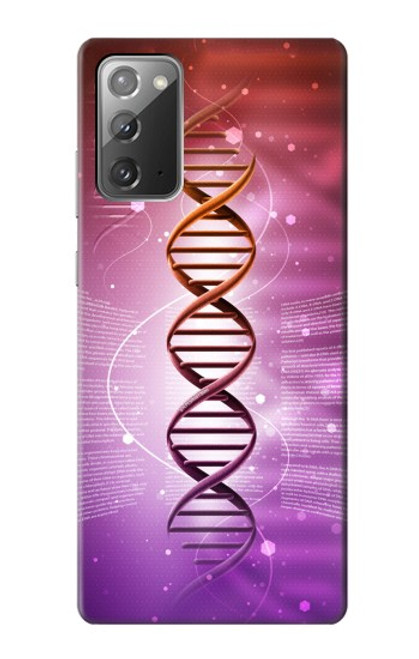 W2573 Dna Genetic Code Hard Case and Leather Flip Case For Samsung Galaxy Note 20