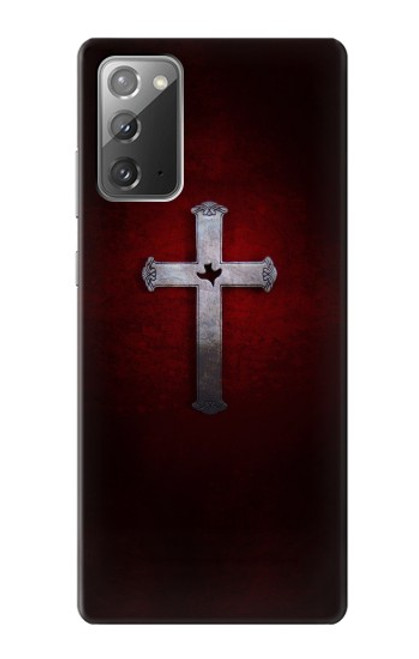 W3160 Christian Cross Hard Case and Leather Flip Case For Samsung Galaxy Note 20