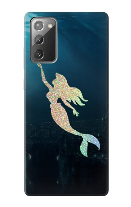 W3250 Mermaid Undersea Hard Case and Leather Flip Case For Samsung Galaxy Note 20