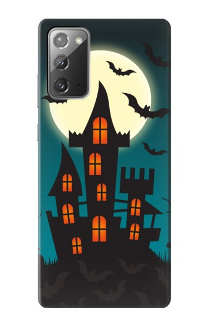 W3268 Halloween Festival Castle Hard Case and Leather Flip Case For Samsung Galaxy Note 20