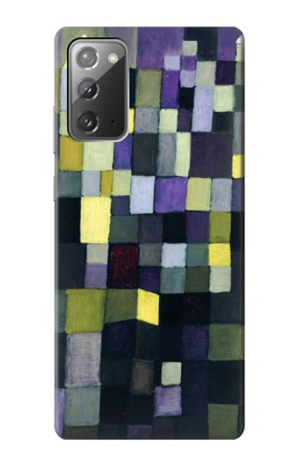 W3340 Paul Klee Architecture Hard Case and Leather Flip Case For Samsung Galaxy Note 20