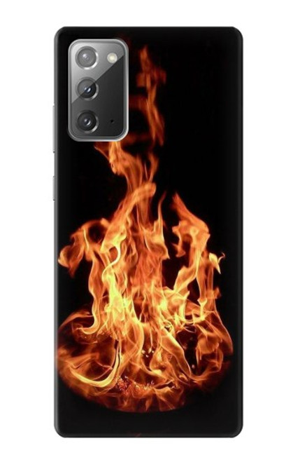 W3379 Fire Frame Hard Case and Leather Flip Case For Samsung Galaxy Note 20