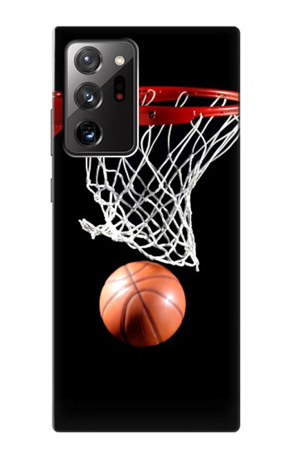 W0066 Basketball Hard Case and Leather Flip Case For Samsung Galaxy Note 20 Ultra, Ultra 5G