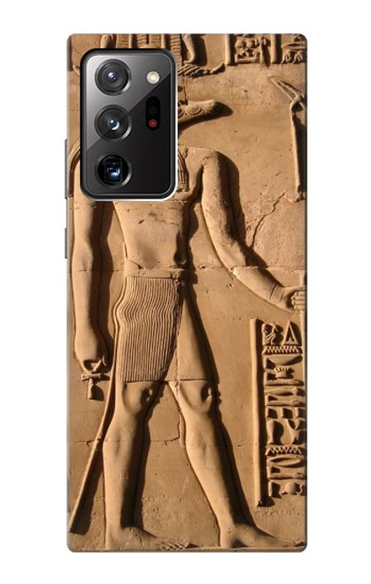 W0391 Egyptian Sobek Hard Case and Leather Flip Case For Samsung Galaxy Note 20 Ultra, Ultra 5G