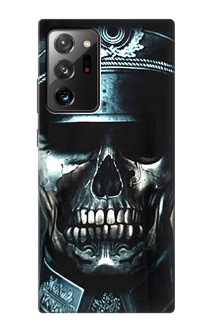 W0754 Skull Soldier Zombie Hard Case and Leather Flip Case For Samsung Galaxy Note 20 Ultra, Ultra 5G