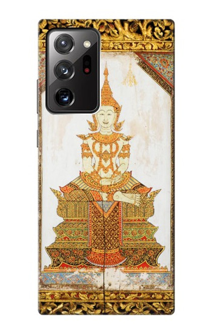 W1511 Thai Emerald Art Hard Case and Leather Flip Case For Samsung Galaxy Note 20 Ultra, Ultra 5G