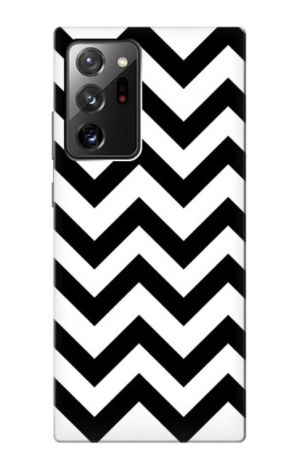 W1613 Chevron Zigzag Hard Case and Leather Flip Case For Samsung Galaxy Note 20 Ultra, Ultra 5G