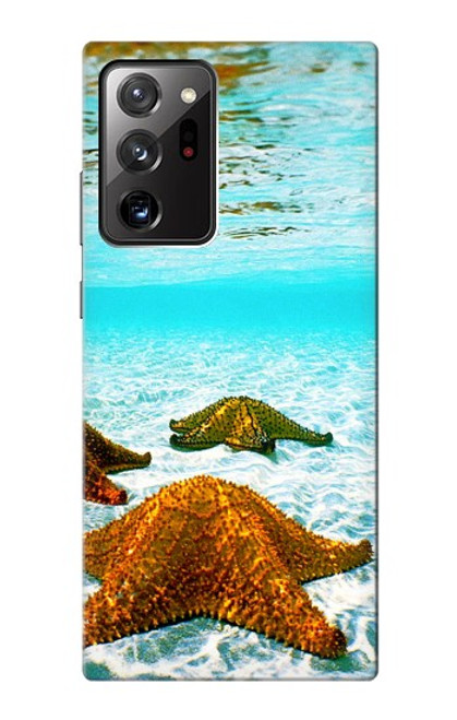 W1679 Starfish Sea Beach Hard Case and Leather Flip Case For Samsung Galaxy Note 20 Ultra, Ultra 5G