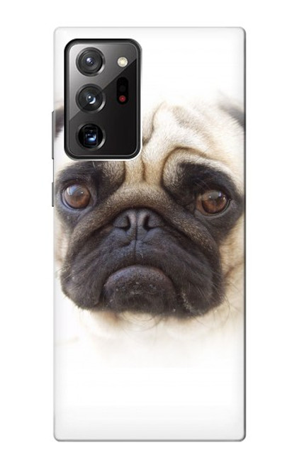 W1852 Pug Dog Hard Case and Leather Flip Case For Samsung Galaxy Note 20 Ultra, Ultra 5G