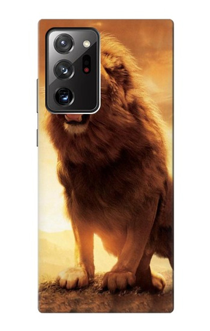 W1957 Lion Aslan Hard Case and Leather Flip Case For Samsung Galaxy Note 20 Ultra, Ultra 5G