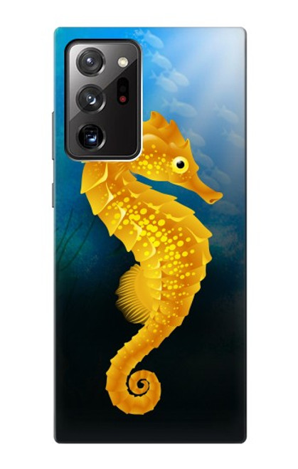 W2444 Seahorse Underwater World Hard Case and Leather Flip Case For Samsung Galaxy Note 20 Ultra, Ultra 5G