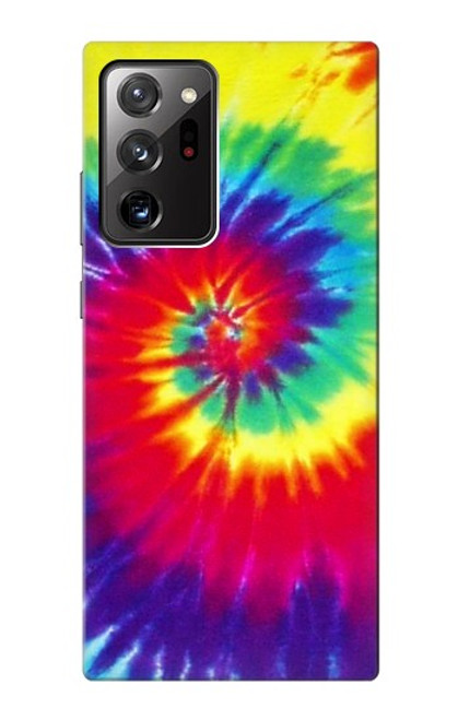 W2884 Tie Dye Swirl Color Hard Case and Leather Flip Case For Samsung Galaxy Note 20 Ultra, Ultra 5G