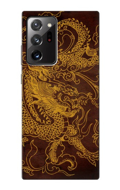 W2911 Chinese Dragon Hard Case and Leather Flip Case For Samsung Galaxy Note 20 Ultra, Ultra 5G